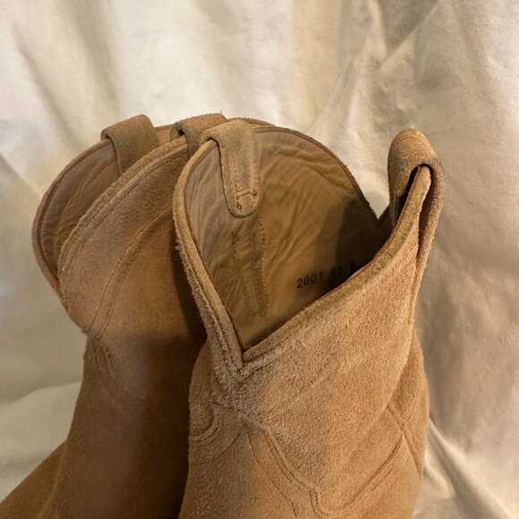 Tecovas Sand Suede Western Boots - Picture 6 of 8